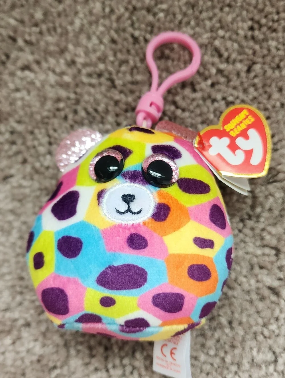 TY Squishy Beanies & Squishy Boo Plush Keychains